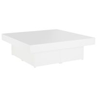 vidaXL Coffee Table White 90x90x28 cm Engineered Wood, white vidaXL Coffee Table White 90x90x28 cm Engineered Wood