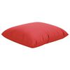 vidaXL Sofa Cushions 4 pcs Red 50x50 cm Fabric