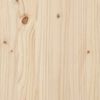 vidaXL Dining Table 55x55x75 cm Solid Wood Pine