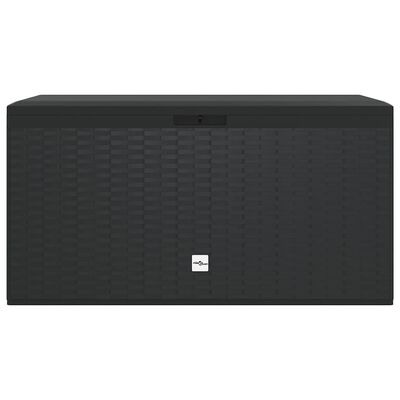 vidaXL Garden Storage Box Anthracite 114x47x60 cm, anthracite vidaXL Garden Storage Box Anthracite 114x47x60 cm