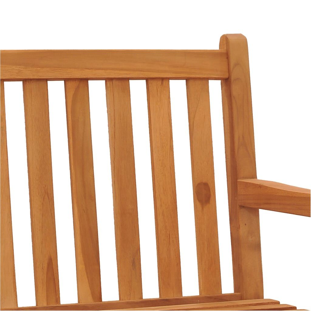 vidaXL 4 Piece Garden Dining Set Solid Wood Teak