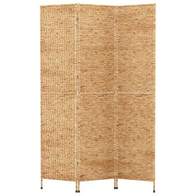 vidaXL Room Divider 3-Panel 122x180 cm Water Hyacinth,  vidaXL Room Divider 3-Panel 122x180 cm Water Hyacinth