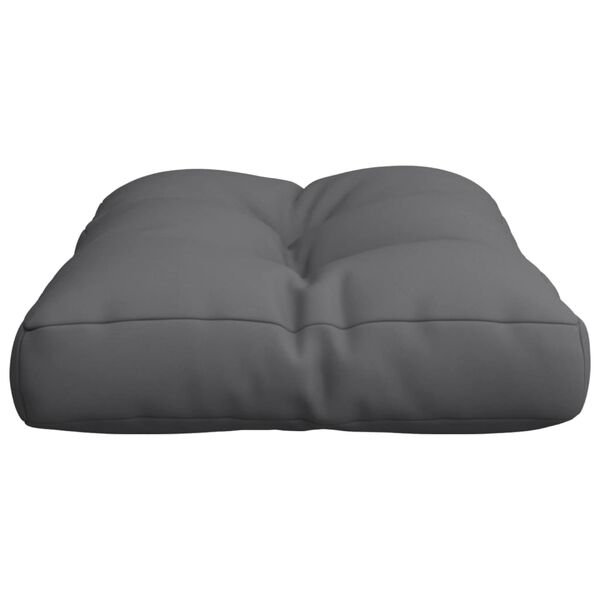 vidaXL Pallet Cushion Anthracite 50x40x12 cm Fabric