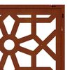 vidaXL Garden Wall Decoration 105x55 cm Corten Steel Moorish Design