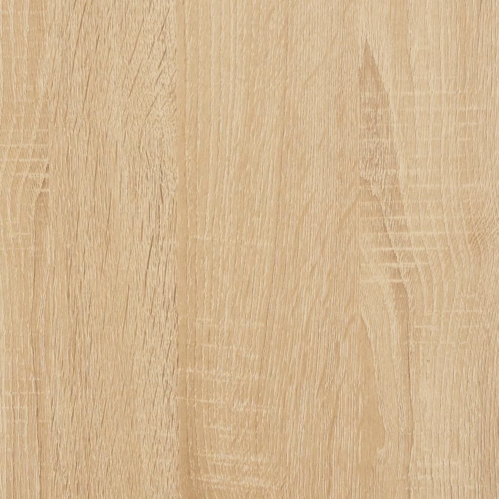 vidaXL Book Cabinet/Room Divider Sonoma Oak 155x24x160 cm Engineered Wood