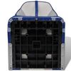 vidaXL Foldable Boat Chair High Backrest