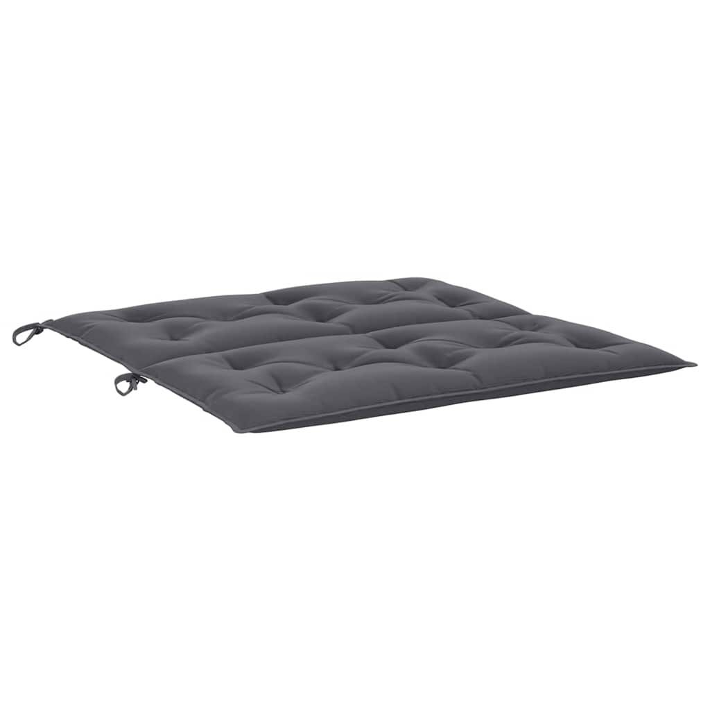 vidaXL Garden Bench Cushion Anthracite 100x(50+50)x7cm Oxford Fabric