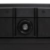 vidaXL Safe Box Black 44x37x34 cm