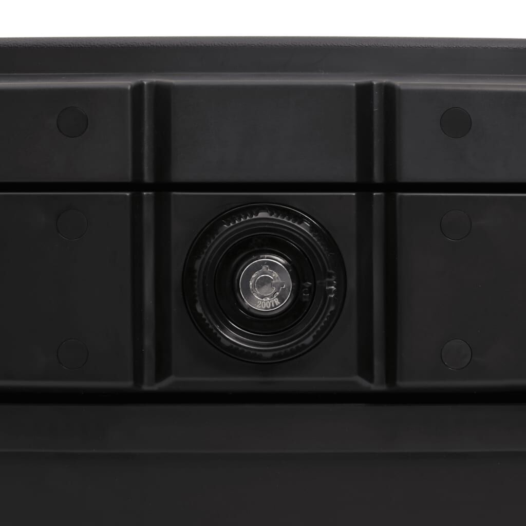 vidaXL Safe Box Black 44x37x34 cm