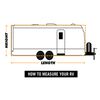 vidaXL Caravan Cover Grey M