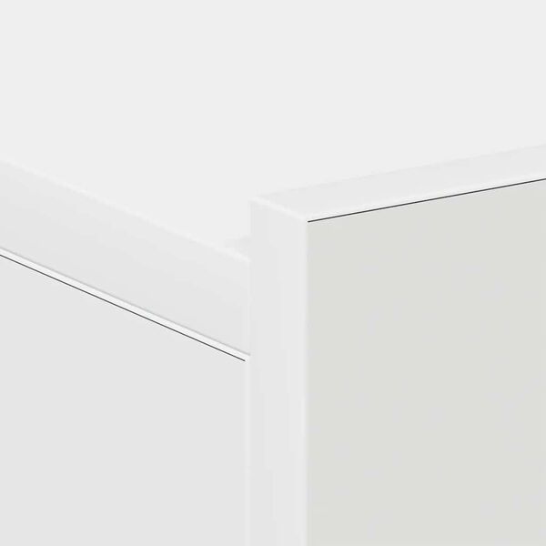 vidaXL Floating Nightstands 2 pcs White 40x30x15cm Engineered Wood