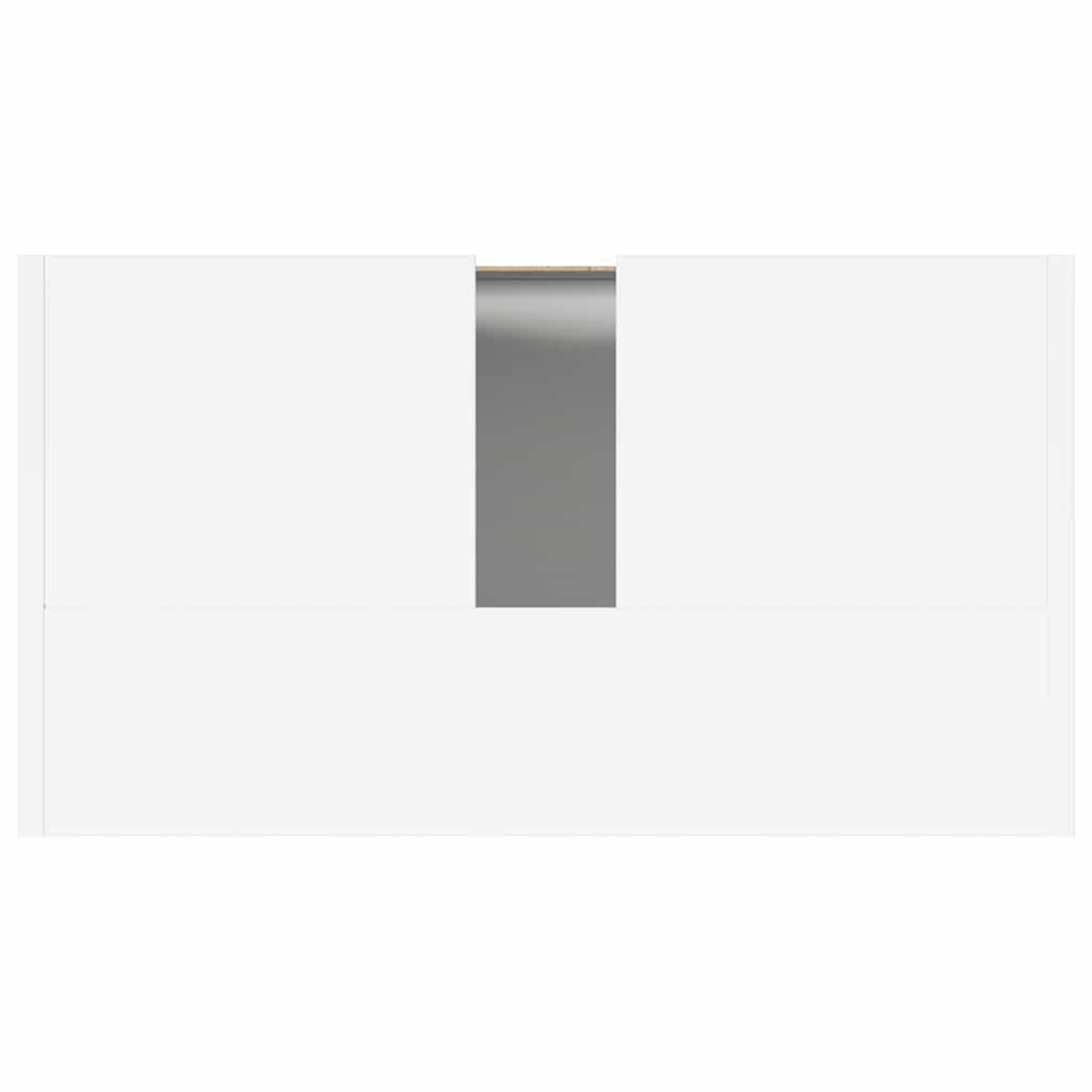 vidaXL Bathroom Cabinet White 60x33x61 cm Engineered Wood