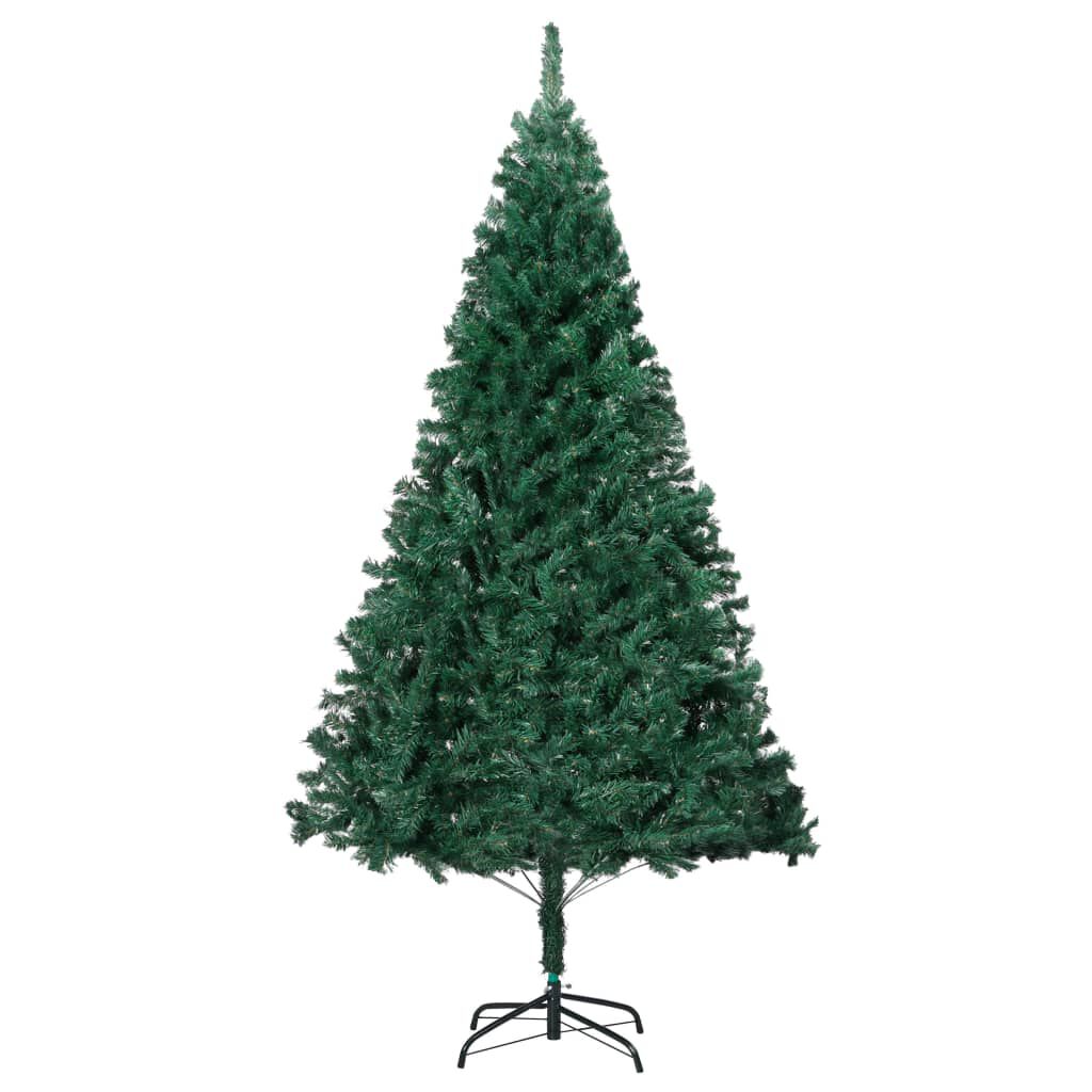 vidaXL Artificial Pre-lit Christmas Tree with Thick Branches Green 120 cm