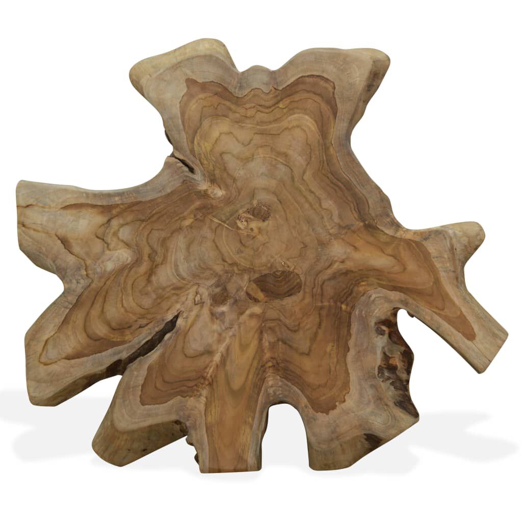vidaXL Coffee Table Genuine Teak 80x70x38 cm