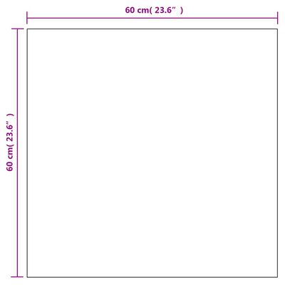 vidaXL Wall Mirrors 2 pcs 60x60 cm Square Glass,  vidaXL Wall Mirrors 2 pcs 60x60 cm Square Glass