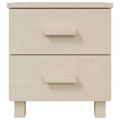 vidaXL Bedside Cabinets HAMAR 2 pcs Honey Brown 40x35x44.5cm Solid Wood, honey brown vidaXL Bedside Cabinets HAMAR 2 pcs Honey Brown 40x35x44.5cm Solid Wood