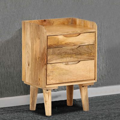 vidaXL Bedside Cabinet Solid Mango Wood 40x30x59.5 cm,  vidaXL Bedside Cabinet Solid Mango Wood 40x30x59.5 cm
