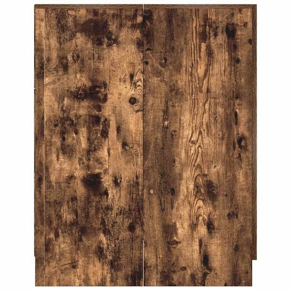 vidaXL Washing Machine Cabinet Smoked Oak 71x71.5x91.5cm