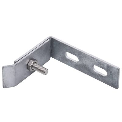 vidaXL Wall Corner Connector 10 Sets Silver, silver vidaXL Wall Corner Connector 10 Sets Silver