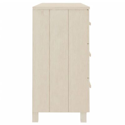 vidaXL Sideboard HAMAR Honey Brown 113x40x80 cm Solid Wood Pine, honey brown vidaXL Sideboard HAMAR Honey Brown 113x40x80 cm Solid Wood Pine