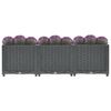 vidaXL Raised Bed 120x40x38 cm Polypropylene