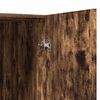 vidaXL Washing Machine Cabinet Smoked Oak 71x71.5x91.5cm