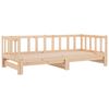 vidaXL Pull-out Day Bed without Mattress 2x(90x200)cm