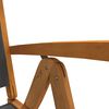 vidaXL 7 Piece Garden Dining Set Solid Wood Acacia and Textilene