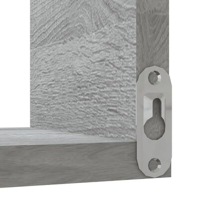 vidaXL Wall Corner Shelf Grey Sonoma 40x40x50 cm Engineered Wood, grey sonoma vidaXL Wall Corner Shelf Grey Sonoma 40x40x50 cm Engineered Wood