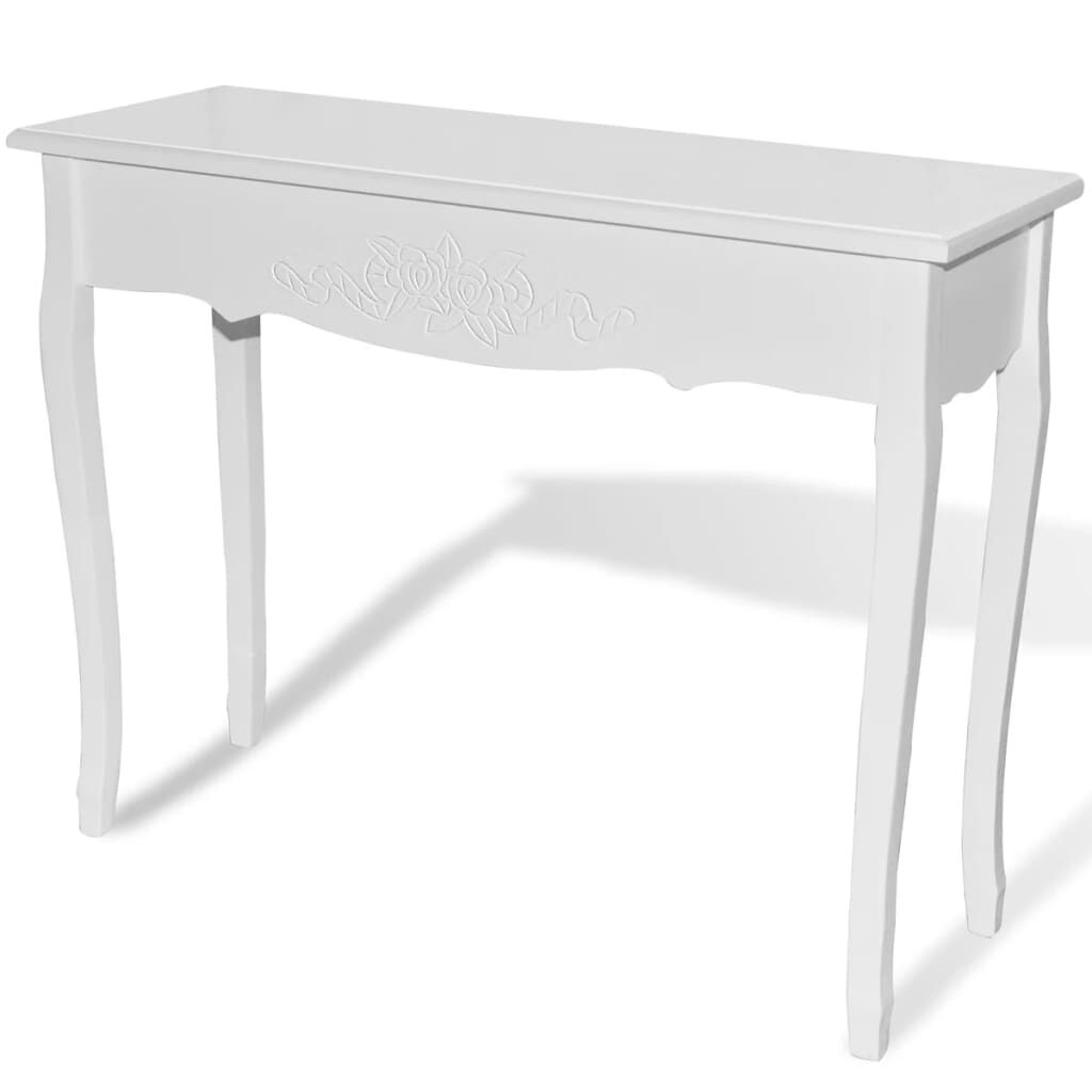 vidaXL Dressing Console Table White