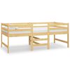 vidaXL Bed Frame without Mattress 90x200 cm Solid Wood Pine
