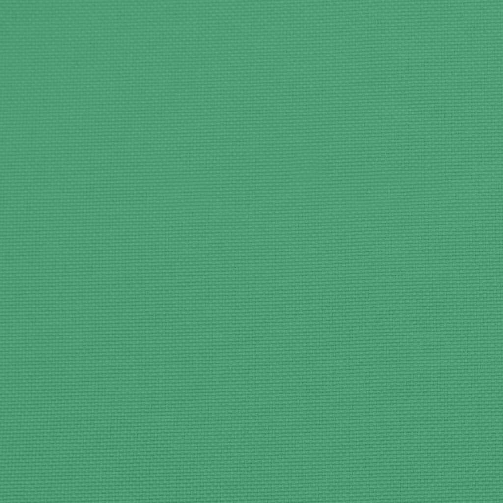 vidaXL Pallet Cushion Green 50x40x12 cm Fabric
