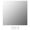 vidaXL Wall Mirror 60x60 cm Square Glass
