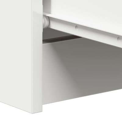 vidaXL Sideboard White 60x35x98.5 cm Engineered Wood, white vidaXL Sideboard White 60x35x98.5 cm Engineered Wood