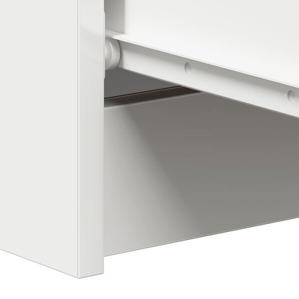 vidaXL Sideboard White 60x35x98.5 cm Engineered Wood