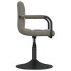 vidaXL Swivel Dining Chairs 2 pcs Light Grey Velvet