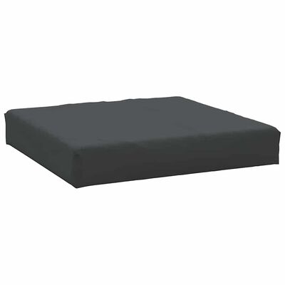 vidaXL Pallet Cushions 2 pcs Black Oxford Fabric, black vidaXL Pallet Cushions 2 pcs Black Oxford Fabric