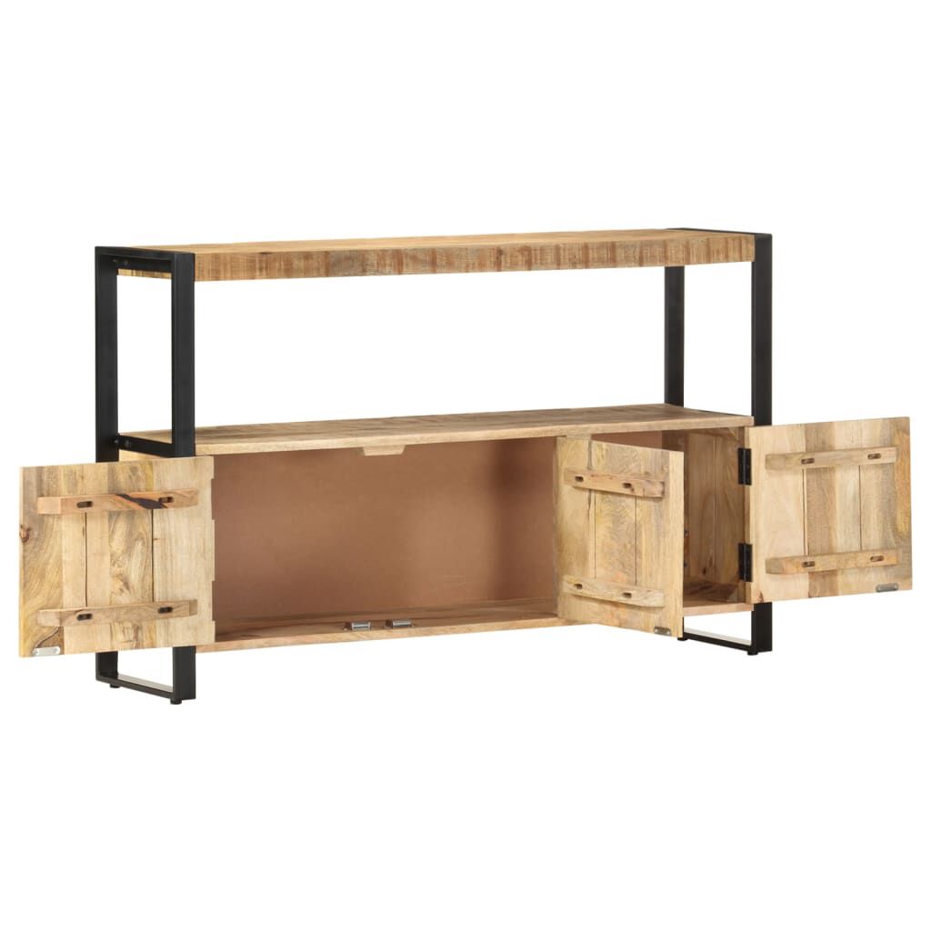 vidaXL Side Cabinet 120x30x75 cm Solid Mango Wood
