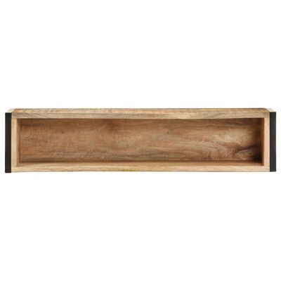 vidaXL Planter 90x20x68 cm Rough Mango Wood,  vidaXL Planter 90x20x68 cm Rough Mango Wood