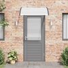 vidaXL Door Canopy 120x100 cm PC