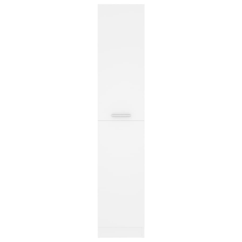 vidaXL Apothecary Cabinet White 30x42.5x150 cm Engineered Wood