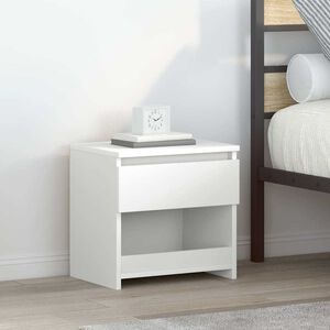 vidaXL Bedside Cabinets 2 pcs White 40x30x39 cm Engineered Wood