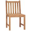 vidaXL Garden Chairs 8 pcs Solid Teak Wood