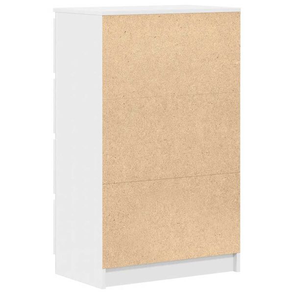 vidaXL Sideboard White 60x35x98.5 cm Engineered Wood