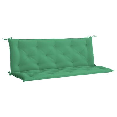 vidaXL Garden Bench Cushion Green 150x(50+50)x7cm Oxford Fabric, green vidaXL Garden Bench Cushion Green 150x(50+50)x7cm Oxford Fabric