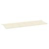 vidaXL Garden Bench Cushion Cream 150x50x3 cm Oxford Fabric