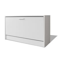 vidaXL Shoe Storage Bench White 80x24x45 cm, white vidaXL Shoe Storage Bench White 80x24x45 cm