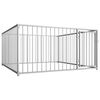 vidaXL Outdoor Dog Kennel 200x200x100 cm