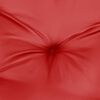 vidaXL Pallet Cushion Red 50x40x12 cm Fabric