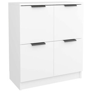 vidaXL Sideboard White 60x30x70 cm Engineered Wood